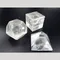 超光神聖幾何石英振盪器-4CM (正立方體/金字塔/十二面體)(白水晶)