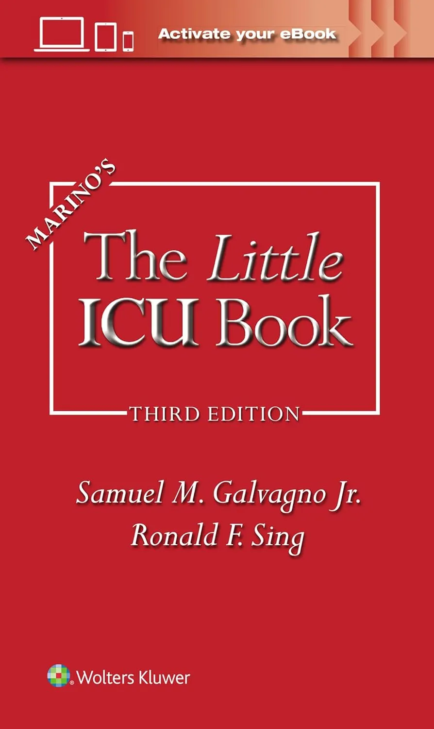 Marino's The Little ICU Book 紙本+全文電子書(Enhanced Activate eBook)