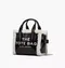 MARC JACOBS THE MINI CRINKLE LEATHER TOTE BAG