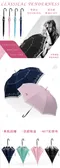 《和風雅緻自動直傘》唯美古典花‧台灣MIT涼感降溫花布文創版