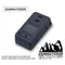 黑色［ADAMOUTDOOR］ 3座擴充USB壁插 ADPW-CE232UWC(BK)