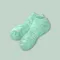花紗抗菌運動踝襪〈綠〉