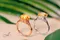 桑比亞頂級黃水晶（10 mm）｜愜意幸福設計款戒指