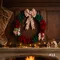 【NEW新品上市】聖誕派對系列花圈2(Christmas wreath)-16/18/24英吋/inch｜緞帶王｜獨一無二｜聖誕節｜絨布花圈｜緞帶花圈｜客製化｜聖誕裝飾｜門裝飾