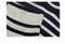 T77歐美風～百搭場合的條紋高領針織毛衣