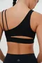 Alura 不對稱雙線 Bra Top | 2色
