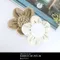 AF1513 清新自然感麻質緞帶花朵  (AF1513 Linen Flower Décor)