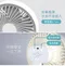 涼風靜音夜光夾扇 (兩段夜光/三段風速/穩固夾板) LED Cool Breeze Clip Fan