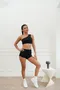 Vitalis 粗單肩 Bra Top | 1色