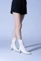 韓國經典時尚中筒粗跟短靴