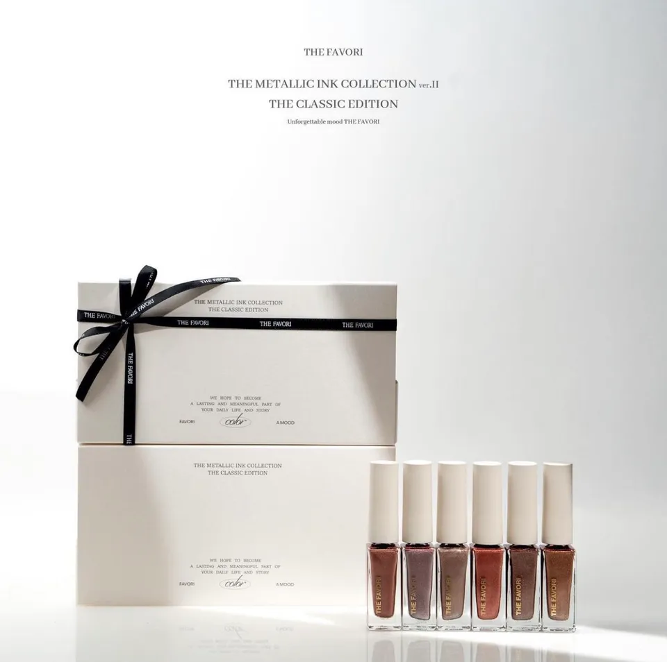 【新品未開封】THE FAVORI / INK COLLECTION THE FAVORI 金屬暈染液-Classic 6色