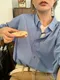 LINENNE－natural over shirt (7color)！品牌自訂款襯衫