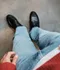 EDMOND COMMANDO BLACK GRAINED CALF LAST 229
