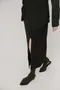 義大利菱格長襪 (黑)