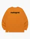 【22SS】 mahagrid Origin Logo長袖上衣（橘）