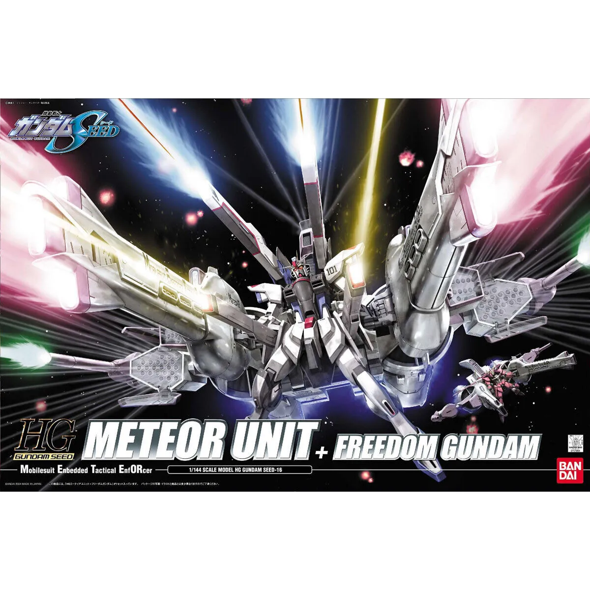 HG 1/144 Seed 16 流星裝備+自由鋼彈飛行器流星機Meteor Unit&Freedom