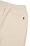 【22SS】 Nerdy 小Logo縮口棉褲(奶油白)