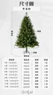 法式諾貝松PVC混PE聖誕樹
