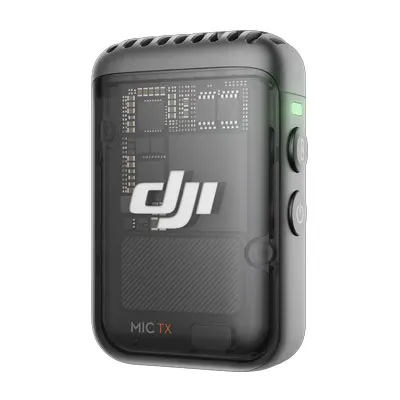 DJI MIC 2 無線麥克風專用單發射器透明黑