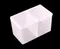 美甲工具-粉透明海綿塑膠盒(兩格)