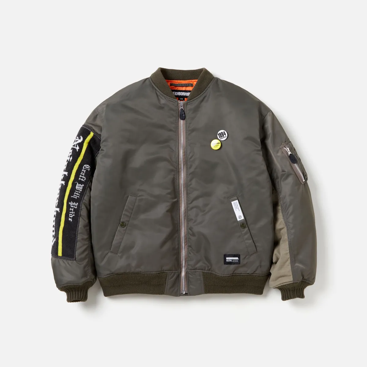 NEIGHBORHOOD｜2024AW MA-1 FLIGHT JACKET MOD｜242UTNH-JKM03