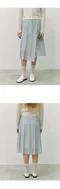 員瑛同款🎀【25SS】Rola Rola 雙扣造型百摺裙(淺藍)