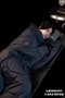 [ Wildfun 野放 ] 輕暖石墨烯睡袋-黑藍/奶茶棕｜ 露營睡袋 戶外睡袋 可拼接睡袋 四季睡袋 可機洗 台灣製造