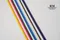 K1682 雙色銀蔥羅紋帶 -9MM (K1682 Two colors of Grosgrain with Silver Metallic ribbon-Light color series -9MM)