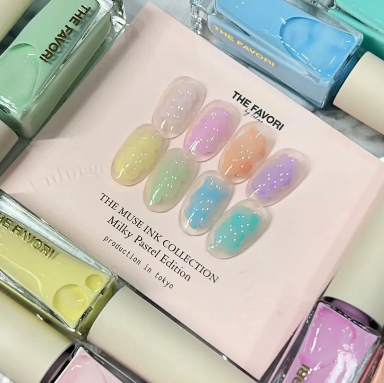 THE FAVORI 慕絲暈染液-Milky Pastel 8色