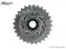 SRAM RED AXS 12速 XG-1290 10-28T/10-33T 飛輪 (散裝) XDR規格 新版銀色/彩色