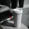 【QUALY】迷你隨行杯-垃圾桶 (黑/咖啡/白)