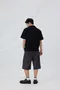 【26SS】韓國 純色雙打褶西裝短褲(灰)