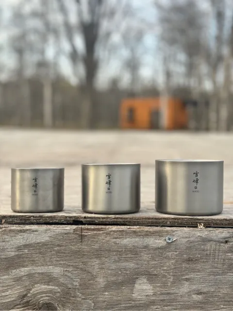 snowpeak 雪峰 M200 / 300 / 400 titanium 【公式通販】