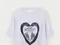 LINENNE－rosslyn heart tee (2color)：心型建築寬鬆Ｔ