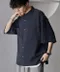 【 現貨 】日本🇯🇵Mono-Mart 斜紋垂墜中山領襯衫