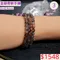 🌸貞緣水晶飾品🌸AD003三圈金銀骨幹手鍊5+近6mm/三圈