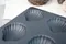 [烘焙器具]日本cakeland矽立康9連式 瑪德蓮貝殼蛋糕烤模 黑色