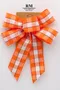 無限時尚格子蝴蝶結(PF263/Infinite Fashion Plaid Butterfly Bow) ｜手作｜布置｜紅色｜緞帶用途