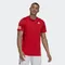 (男)【愛迪達ADIDAS】網球3-STRIPES 短袖上衣-橘紅 H33751