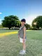 黑白格套裝80-130