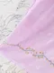 黃花藤蔓刺繡 燒花雪紡短袖洋裝_(4色:白/綠/粉橘/紫)