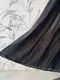絲光波紋緞面 法式排扣澎袖洋裝＿附腰帶（3色：綠/黑/杏）