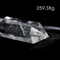 超光高品質雙尖白水晶柱259.38g13.6cm