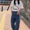 【Nineteen Official】韓國🇰🇷 兔兔印花 短袖上衣
