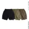 REPUTATION WASHED COCOON SHORTS / D - SHORTS.SS - 水洗繭型短褲 / 綠