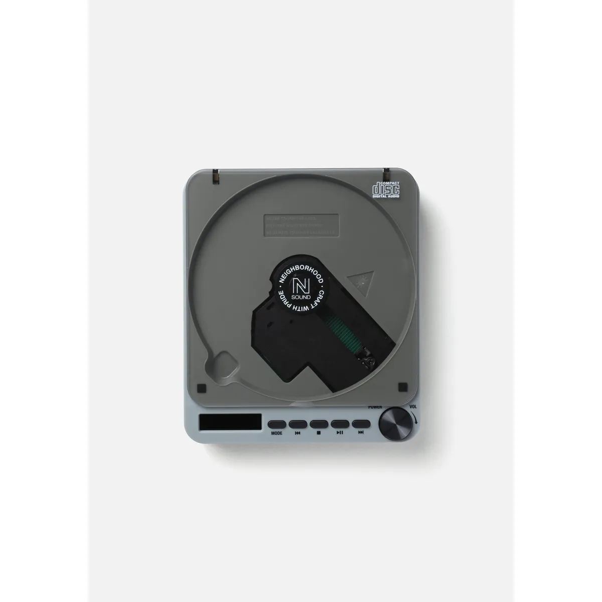 NEIGHBORHOOD 26SS ポータブルCDプレーヤー Bluetooth 現貨】NEIGHBORHOOD｜2026SS PORTABLE CD PLAYER｜26176NH-AC01