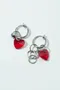 【🇯🇵日選物】GOLDY｜Shimmer Heart Charm Earrings（耳針/耳夾）