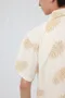 【26SS】韓國 棕櫚葉翻領短袖襯衫(2色)