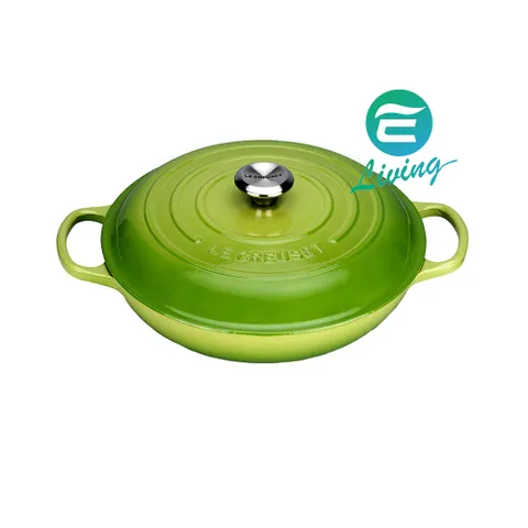 LECREUSET 肌寒い ヴィンテージ浅鍋30センチ