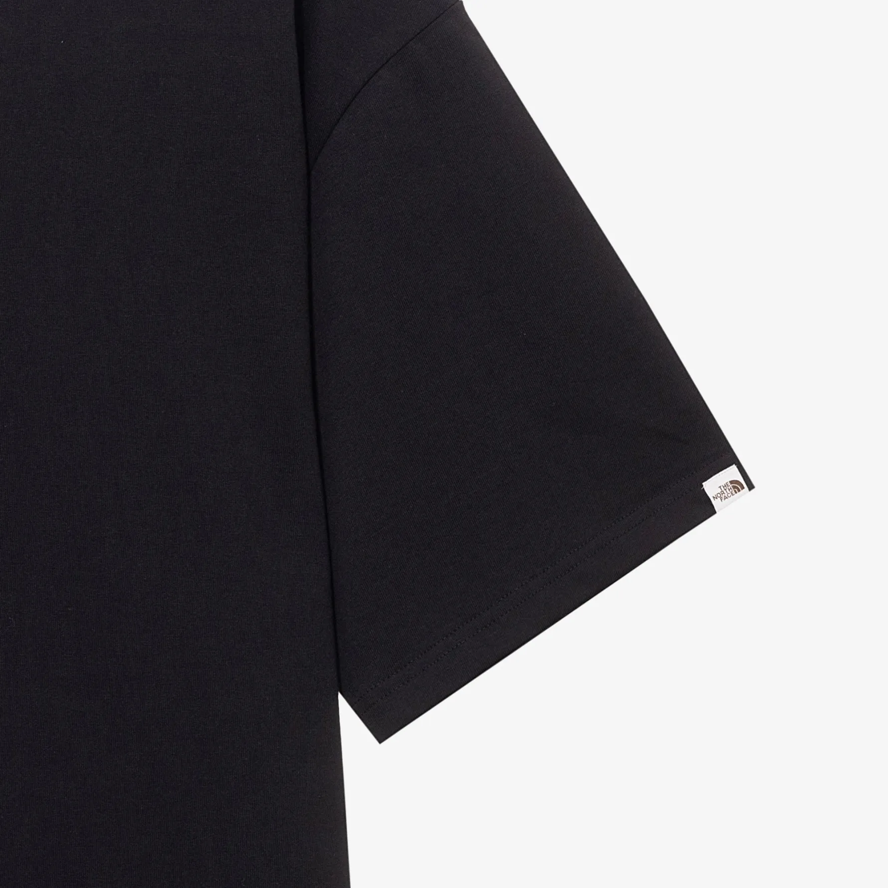 THE NORTH FACE CENTER LOGO S/S R/TEE White label 刺繡NT7UR03